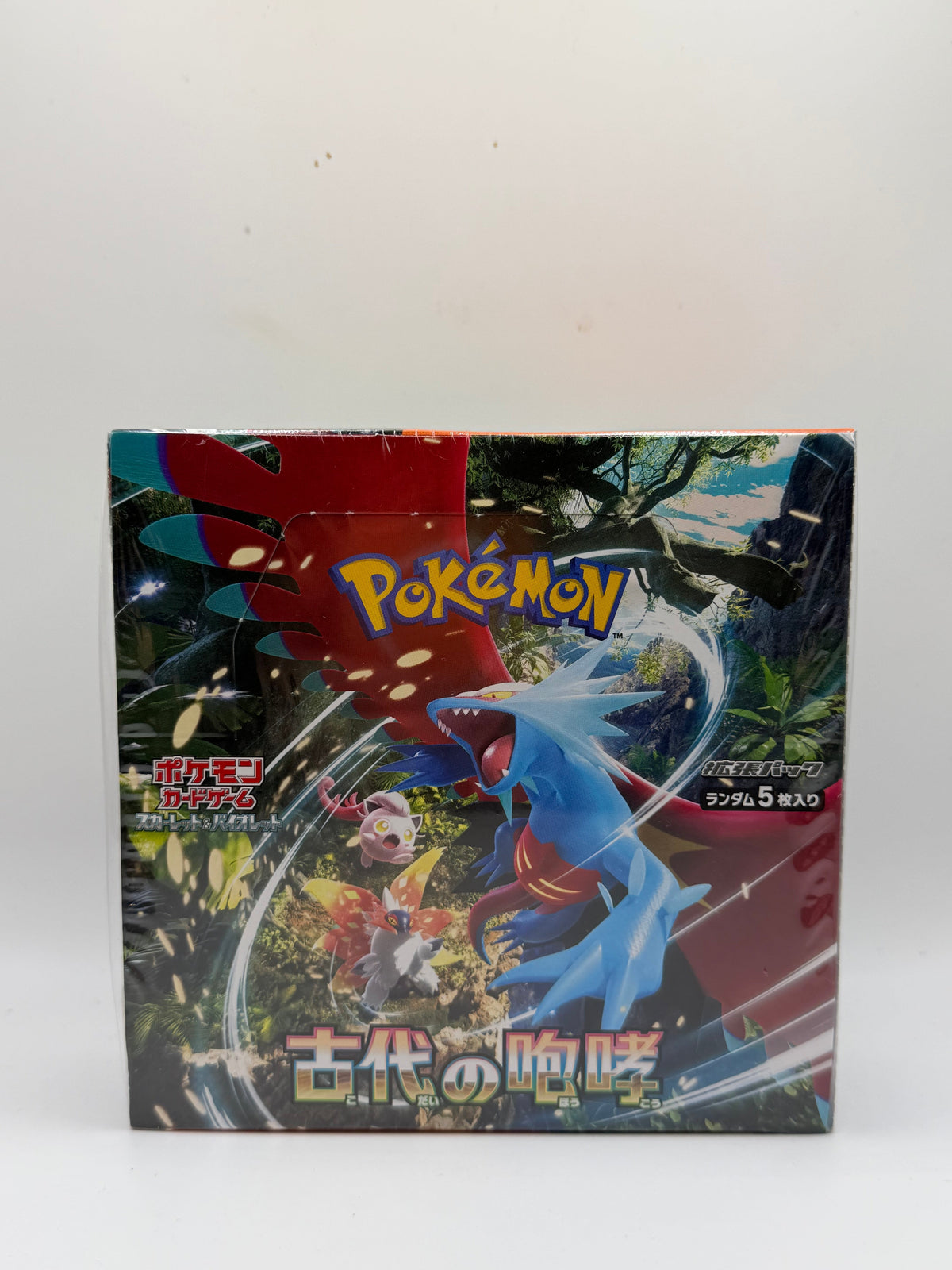 Pokémon Trading Card Game: Scarlet & Violet Series - Ancient Roar Booster Box (sv4K)