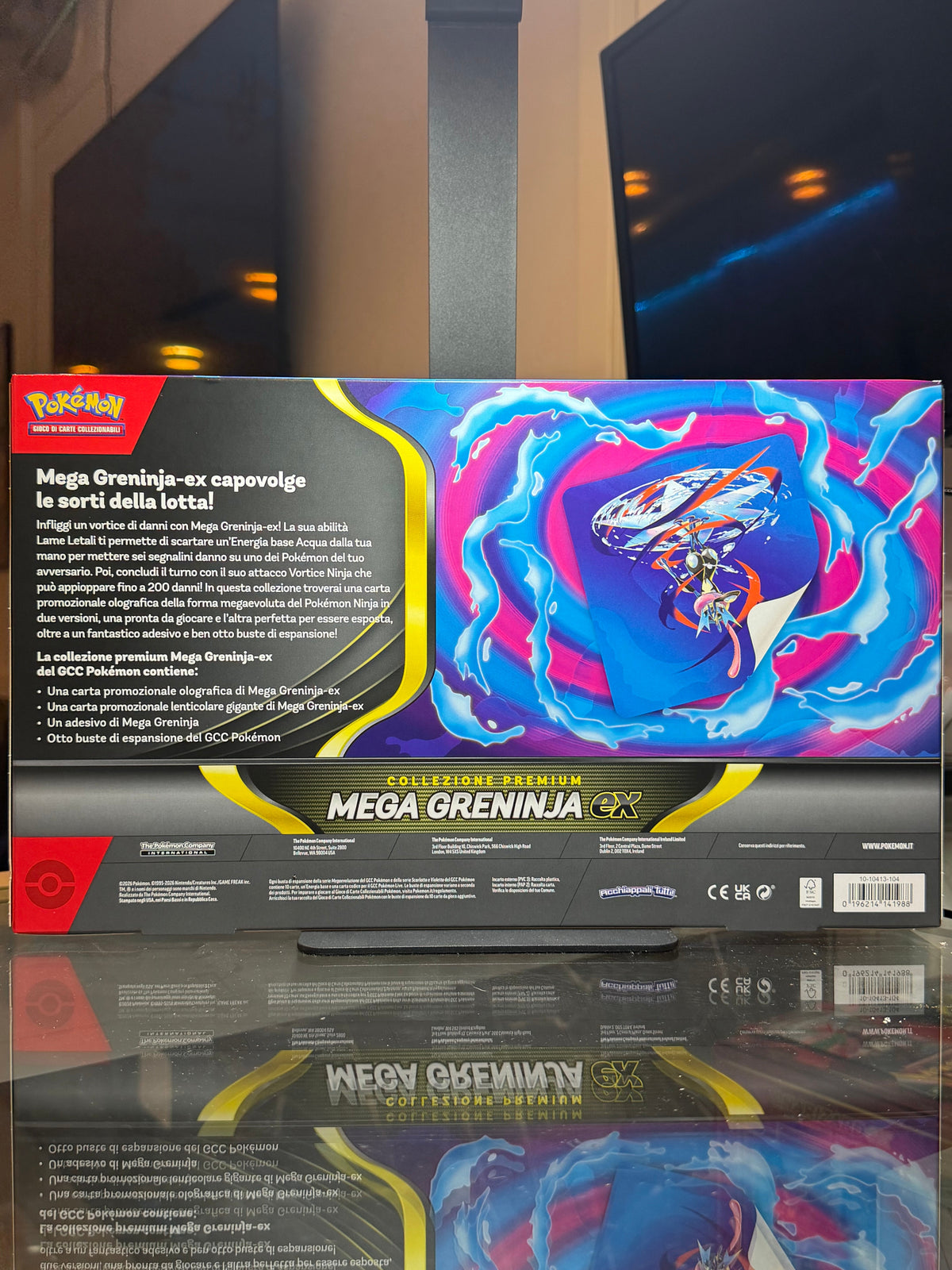 Pokémon TCG: Mega Greninja ex Premium Collection (Collezione Premium Mega Greninja ex)