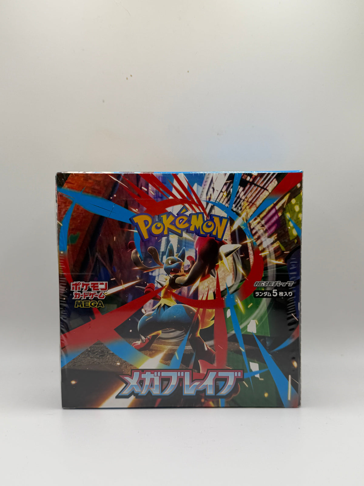 Pokémon TCG: Japanese Mega Brave Booster Box (M1 - Mega Lucario)
