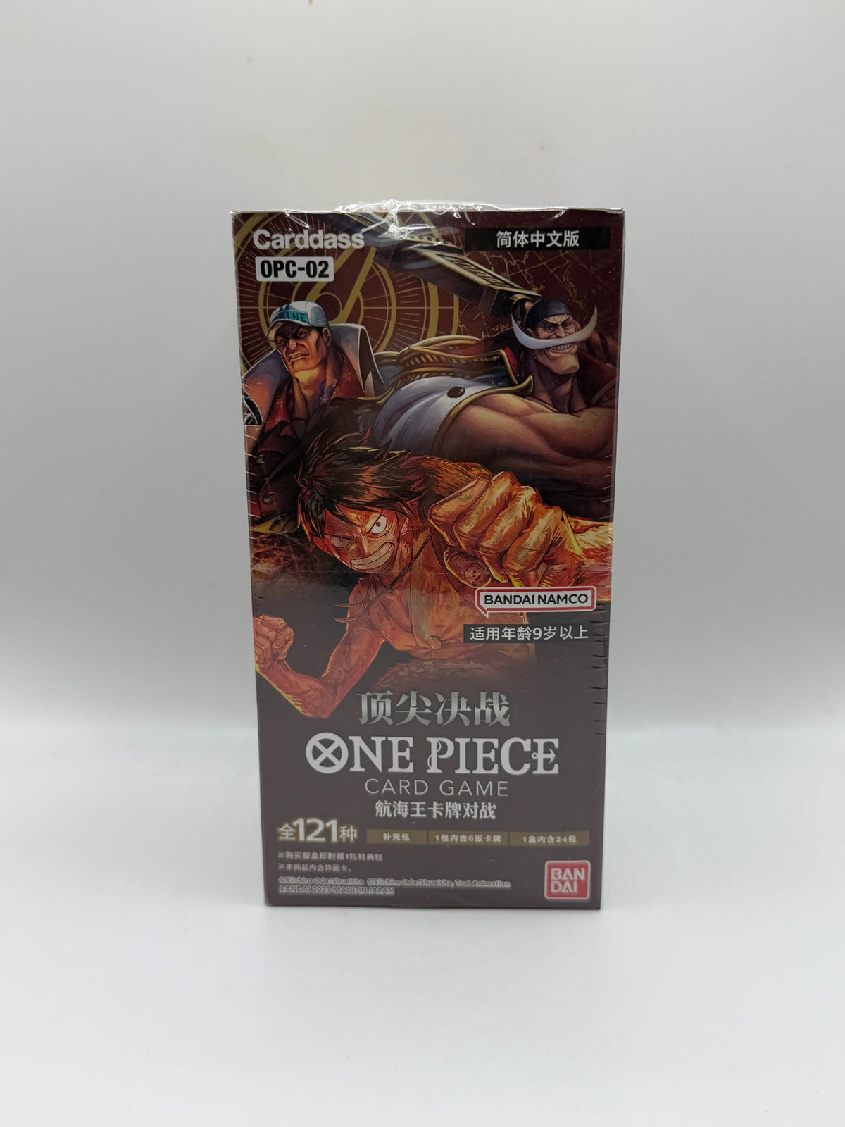 One Piece TCG: Simplified Chinese Paramount War Booster Box (OPC-02 - 顶尖决战 / Marineford Arc)