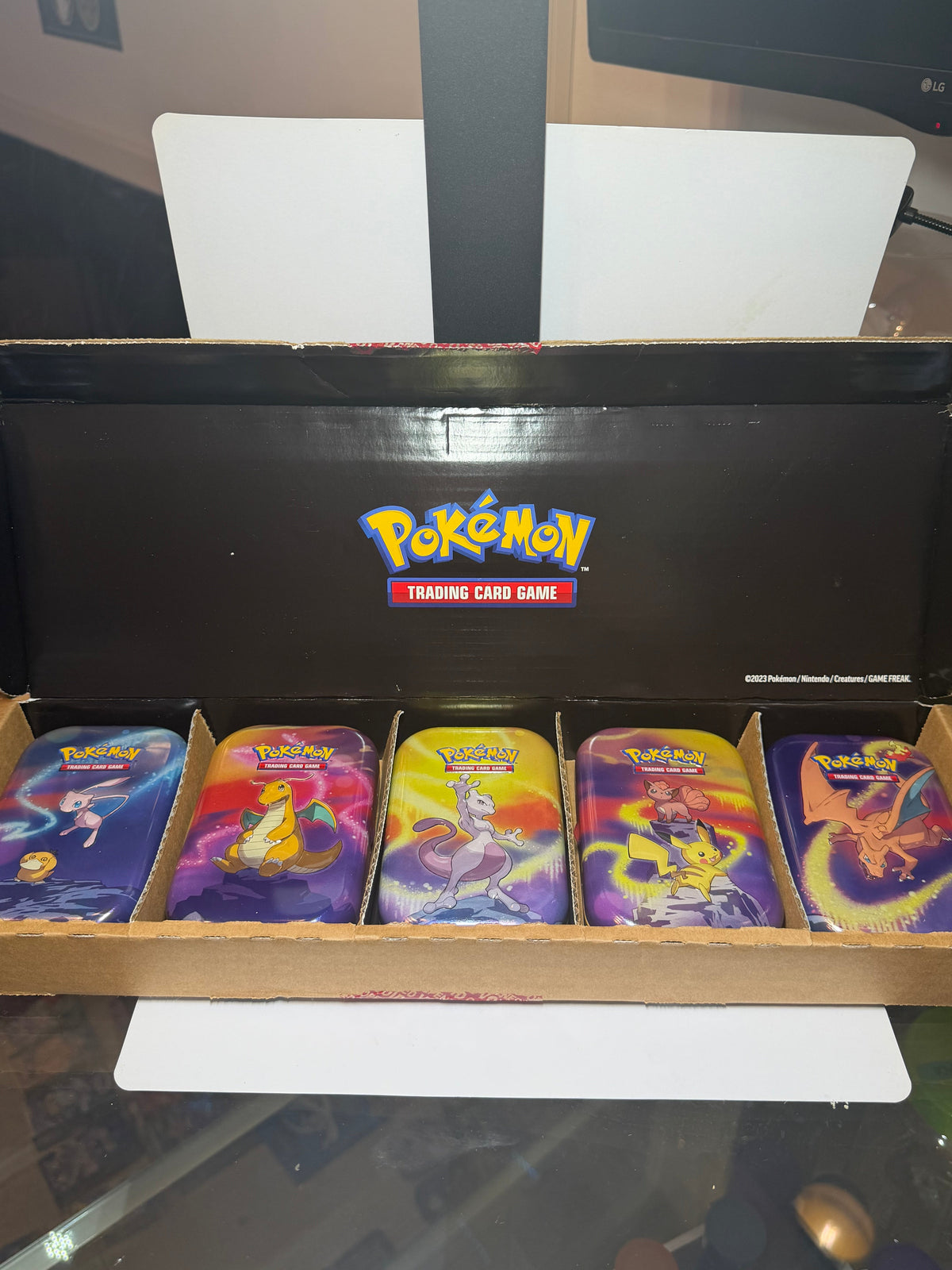 Pokémon TCG: Scarlet & Violet - 151 Kanto Power Mini Tins 5-Pack Box