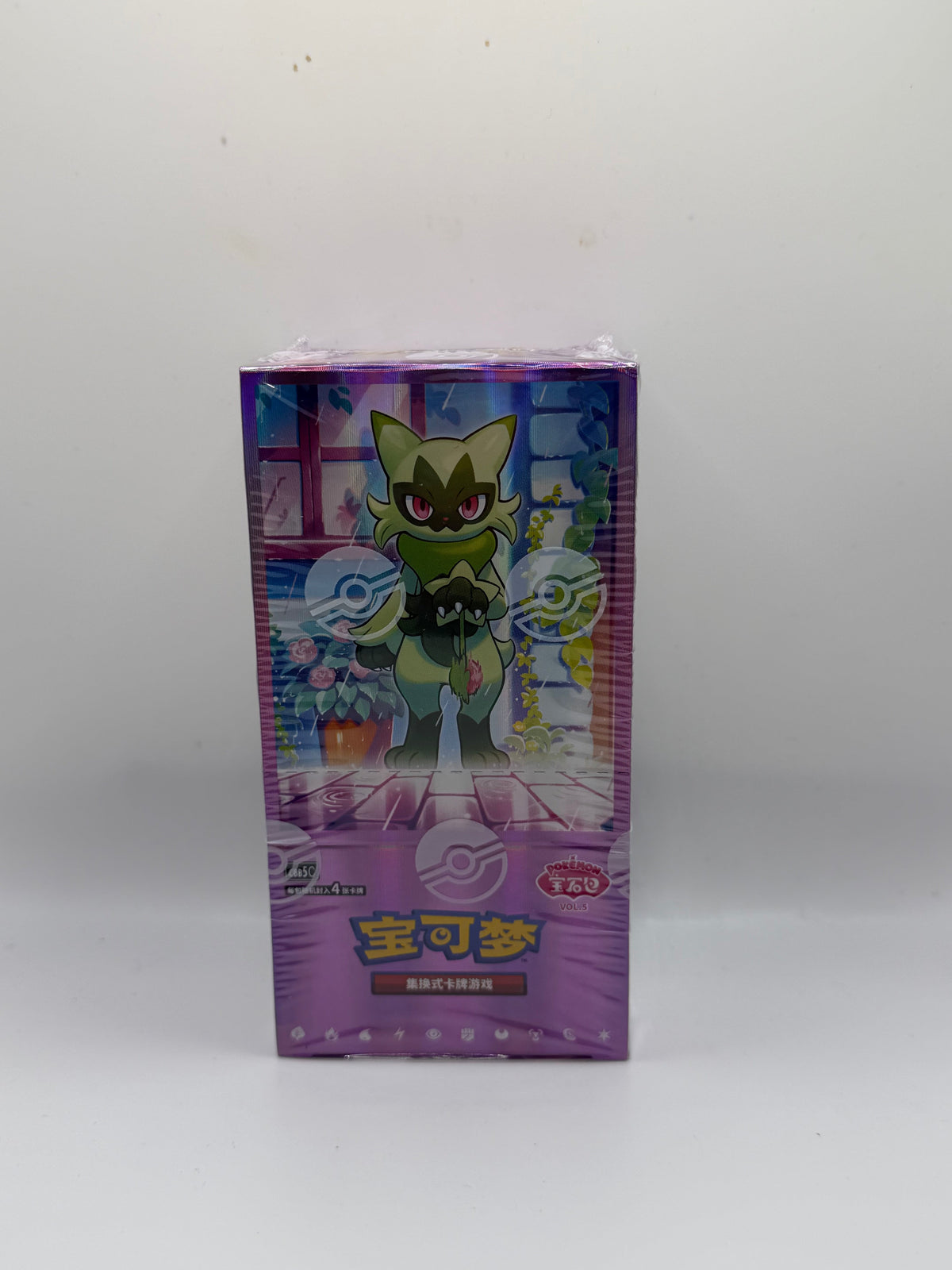 Pokémon TCG: Simplified Chinese Gem Pack Vol. 5 Booster Box (Floragato / CBB5)