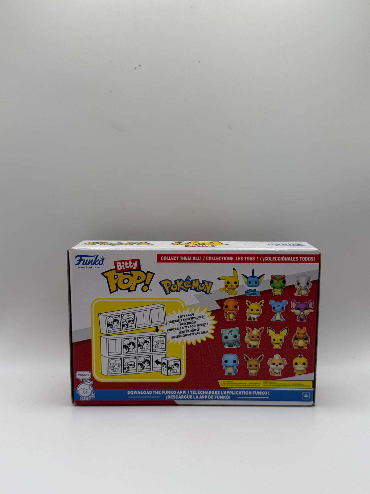 Funko Bitty Pop! Pokémon: 4-Pack (Squirtle #504, Eevee #577, Growlithe #597, Psyduck #781)