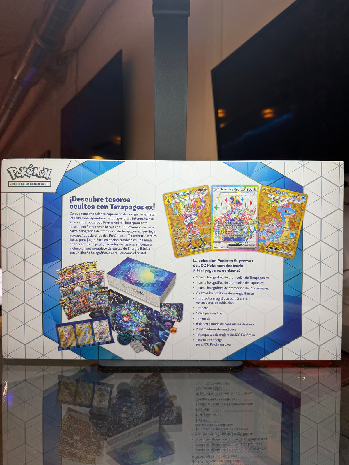 Pokémon TCG: Terapagos ex Ultra-Premium Collection (Colección Poderes Supremos dedicada a Terapagos ex)