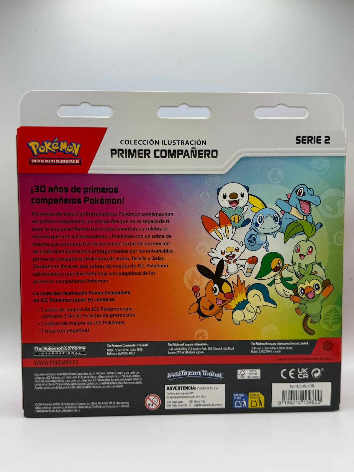 Pokémon TCG: First Partner Illustration Collection - Series 2 (Colección Ilustración Primer Compañero - Serie 2)