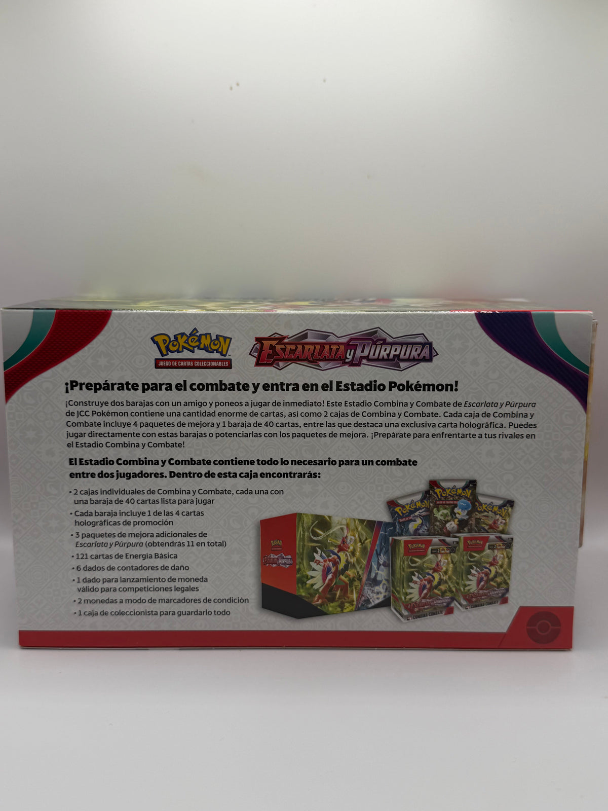 Pokémon TCG: Scarlet & Violet - Miraidon Build & Battle Stadium (Estadio Combina y Combate - Escarlata y Púrpura)