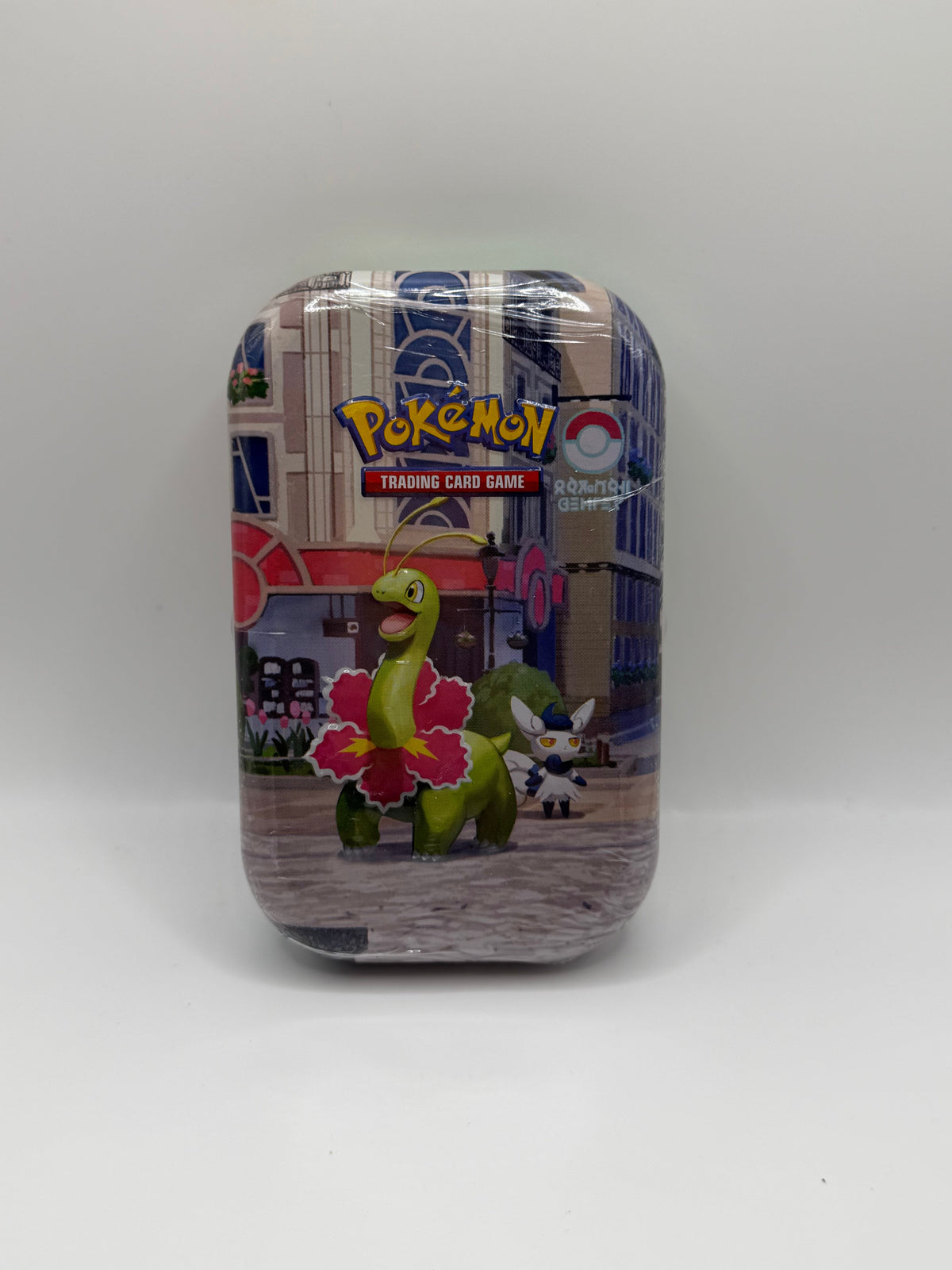 Pokémon TCG: Mini Tin - Lumiose City / Meganium & Meowstic (Minilata Ciudad Luminalia)