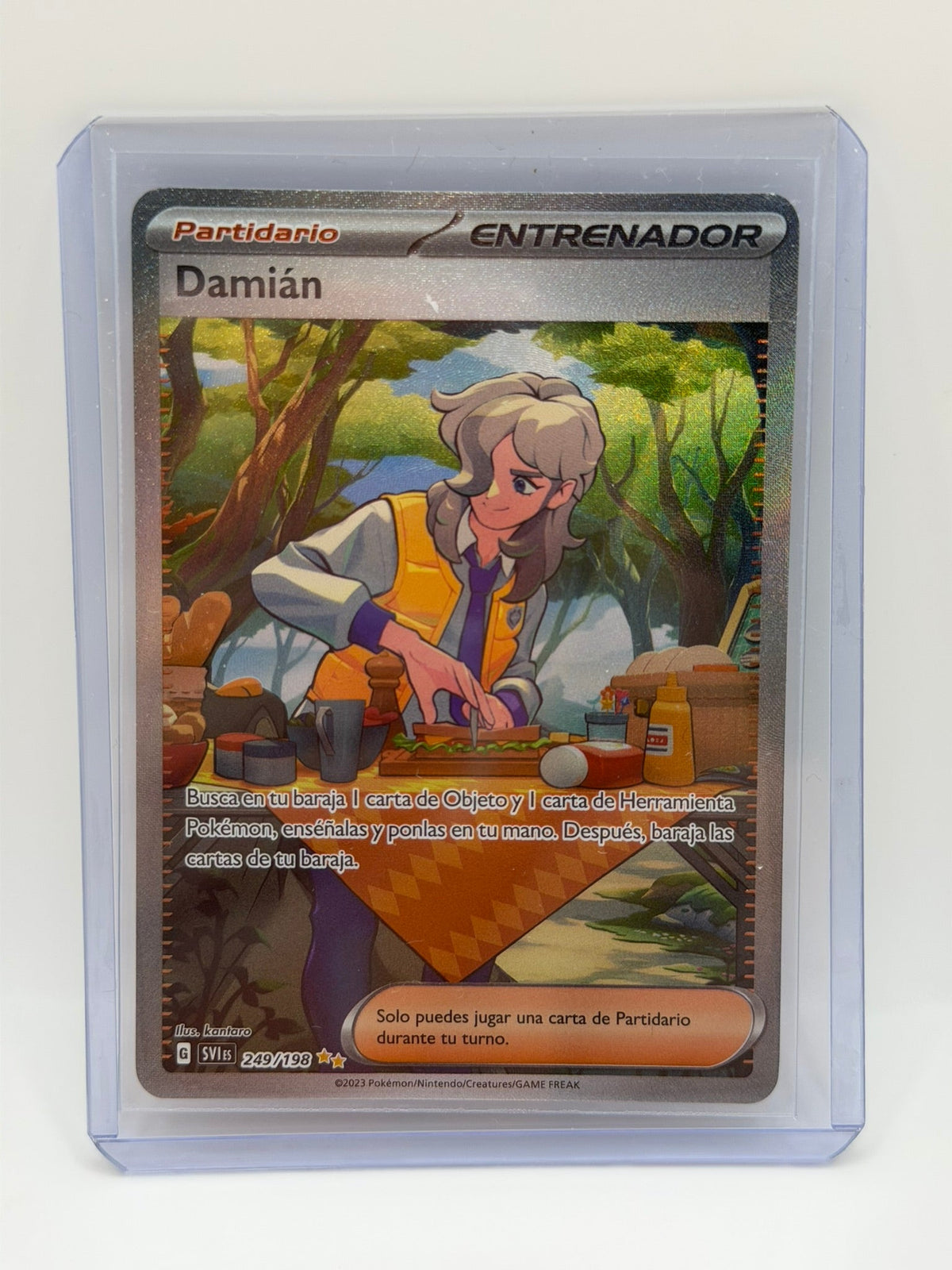 Pokémon TCG – Damián 249/198 | Escarlata y Púrpura (Español)