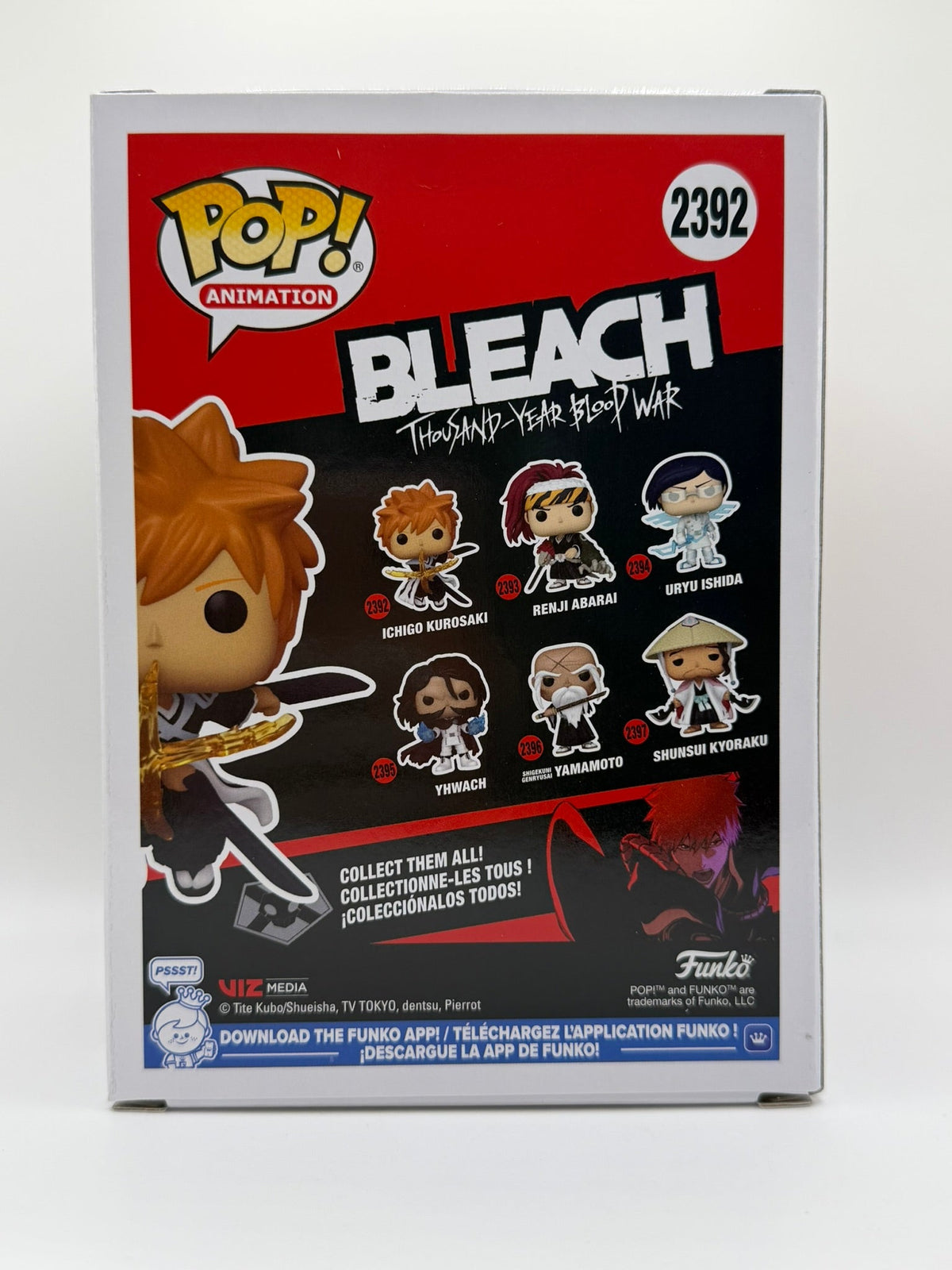Funko Pop! Ichigo Kurosaki #2392 – Bleach: Thousand-Year Blood War