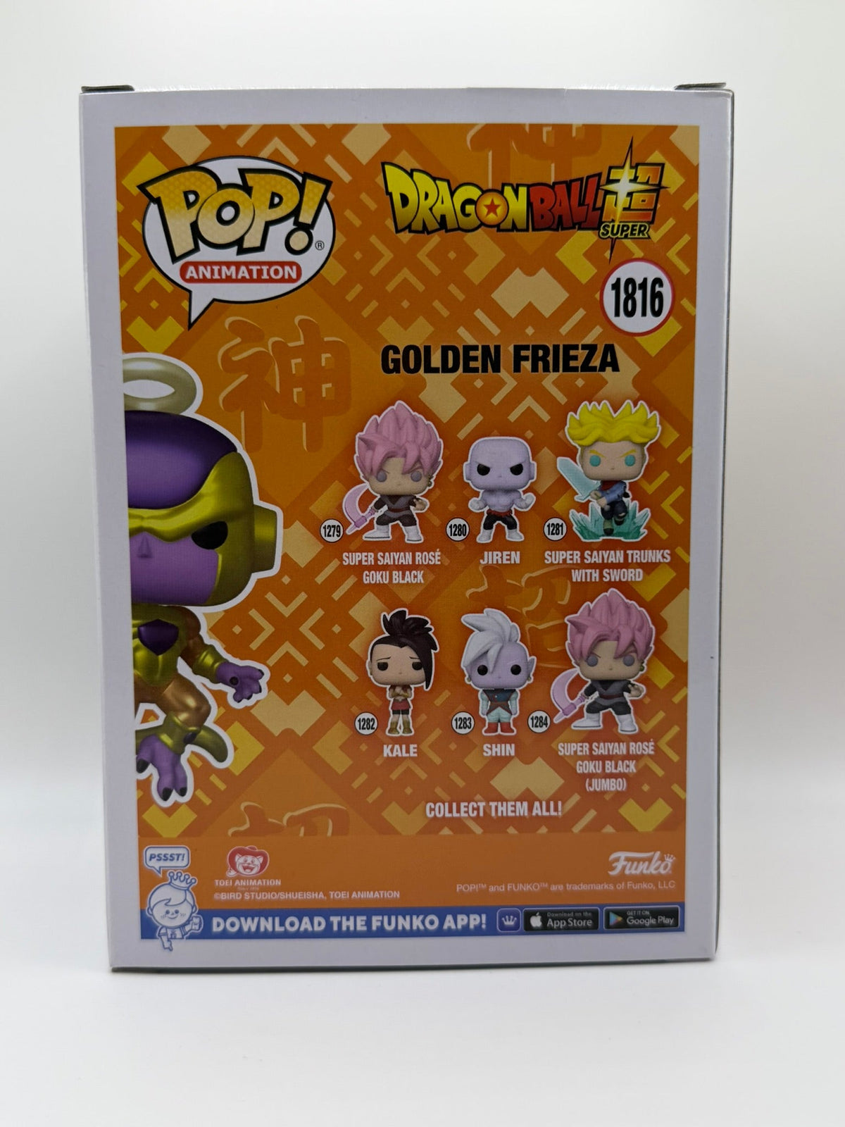 Funko Pop! Golden Frieza #1816 – Dragon Ball Super – Exclusivo de Chalice Collectibles