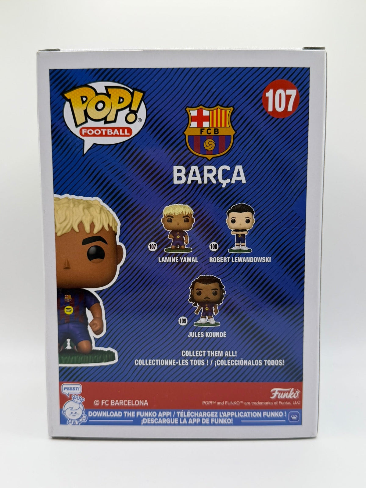Funko Pop! Lamine Yamal #107 – FC Barcelona
