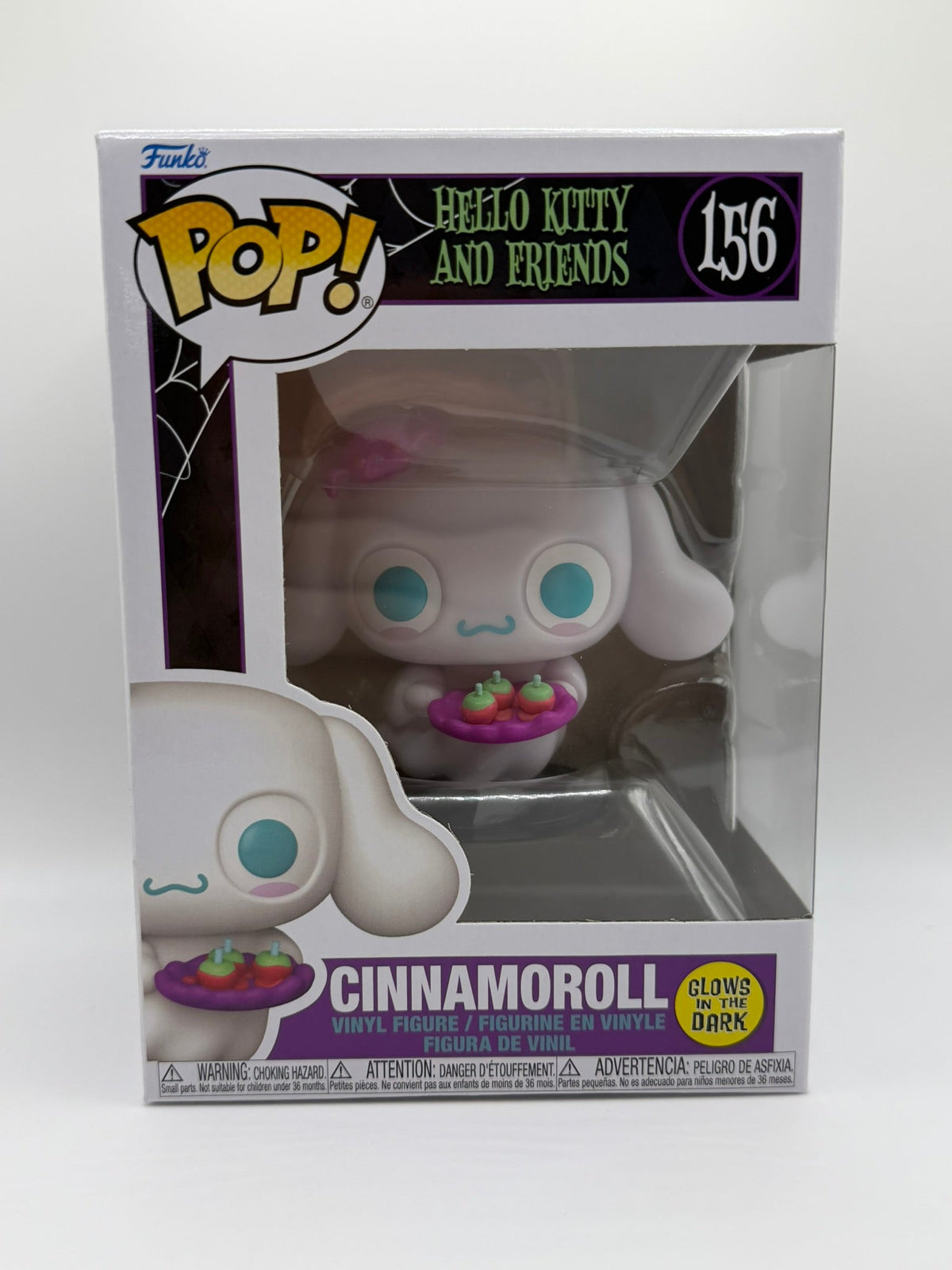 Funko Pop! Cinnamoroll Spooky #156 – Hello Kitty and Friends – Glow in the Dark