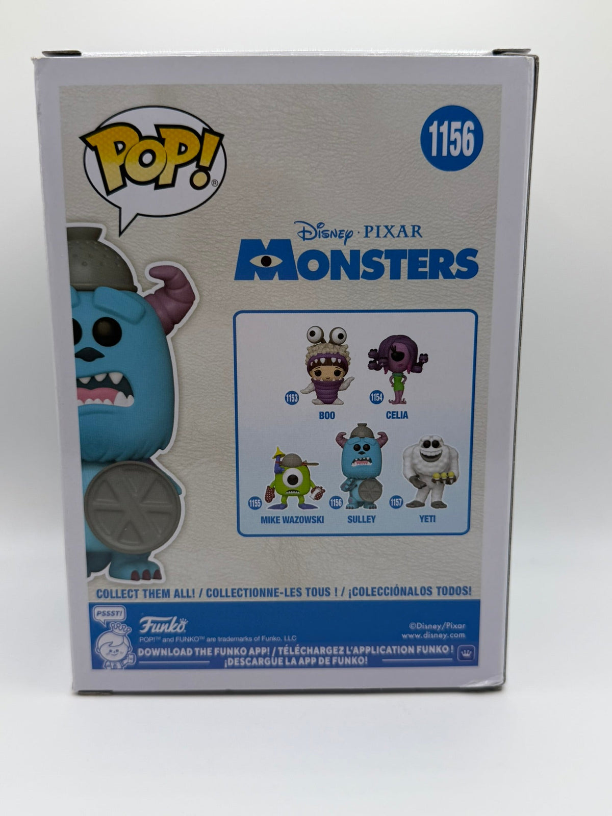 Funko Pop! Sulley con tapa #1156 – Monstruos S.A.