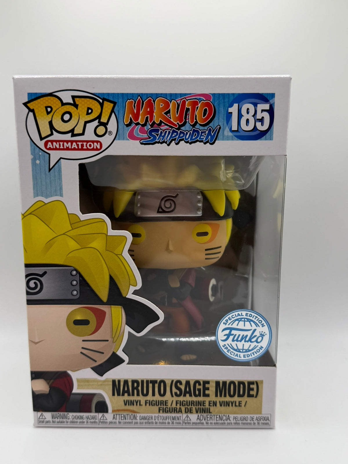 Funko Pop! Naruto (Modo Sabio) #185 – Naruto Shippuden – Special Edition