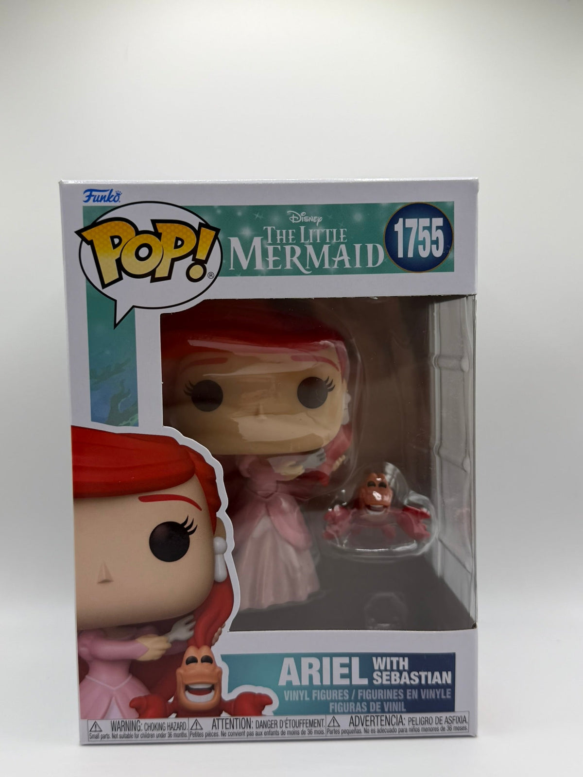 Funko Pop! Ariel con Sebastián #1755 – La Sirenita