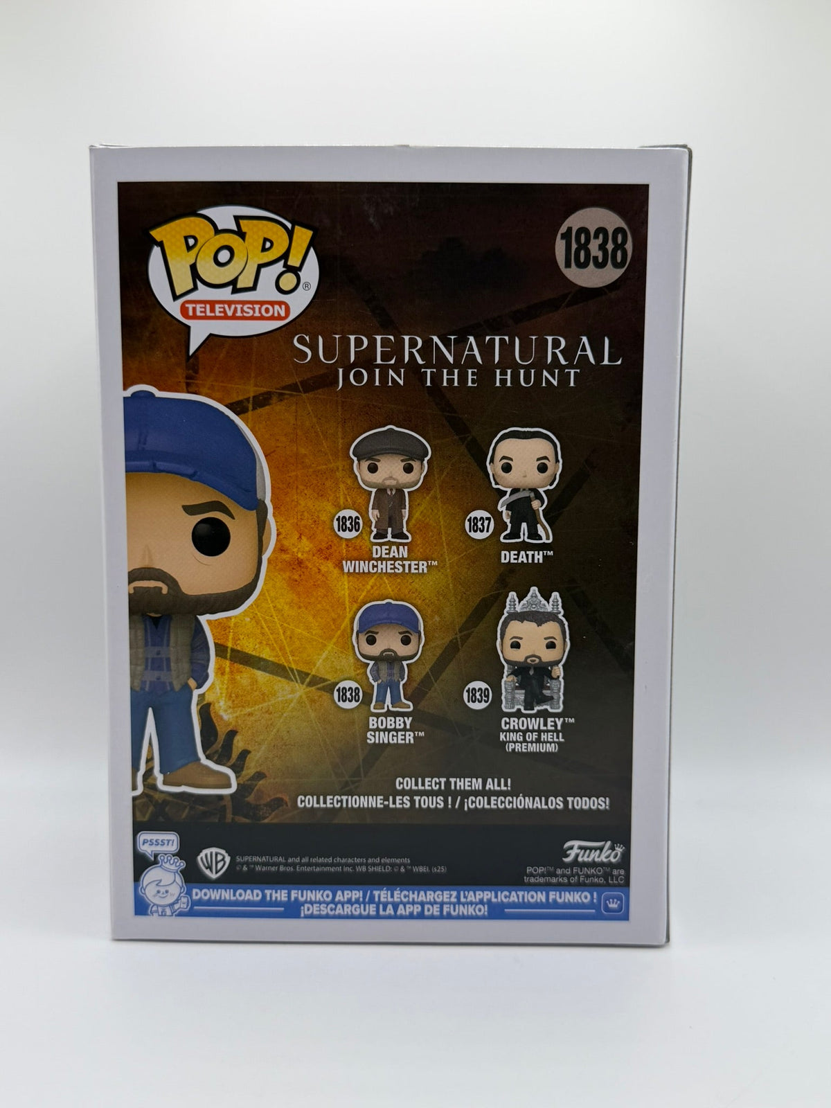 Funko Pop! Bobby Singer #1838 – Sobrenatural