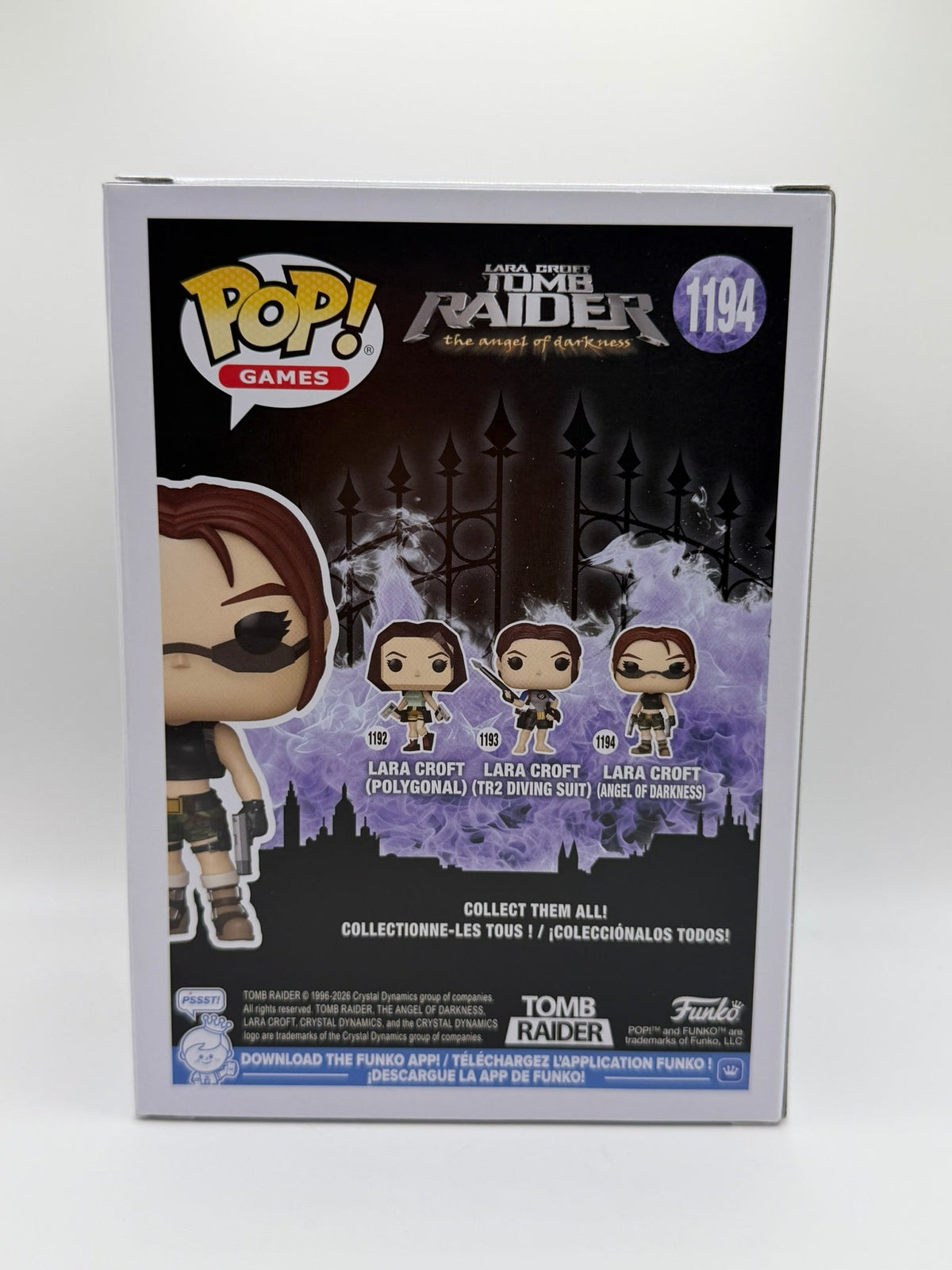 Funko Pop! Lara Croft (Angel of Darkness) #1194 – Tomb Raider
