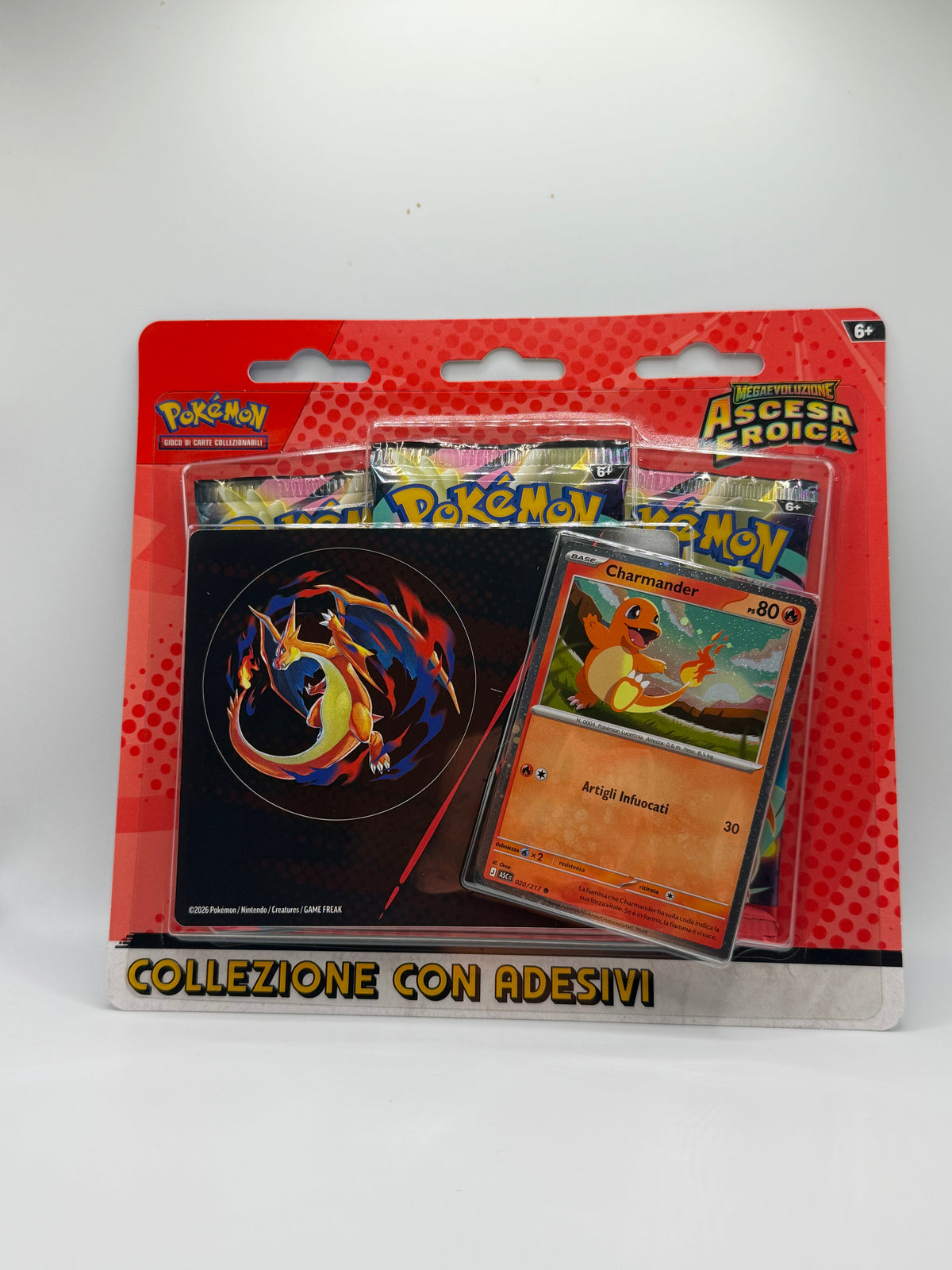 Pokémon TCG: Tech Sticker Collection - Megaevolution Heroic Ascent (Charmander)