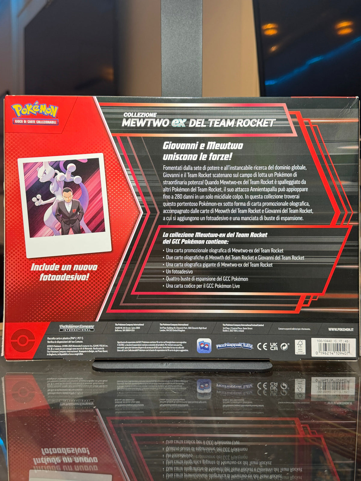Pokémon TCG: Team Rocket's Mewtwo ex Collection (Collezione Mewtwo ex del Team Rocket)