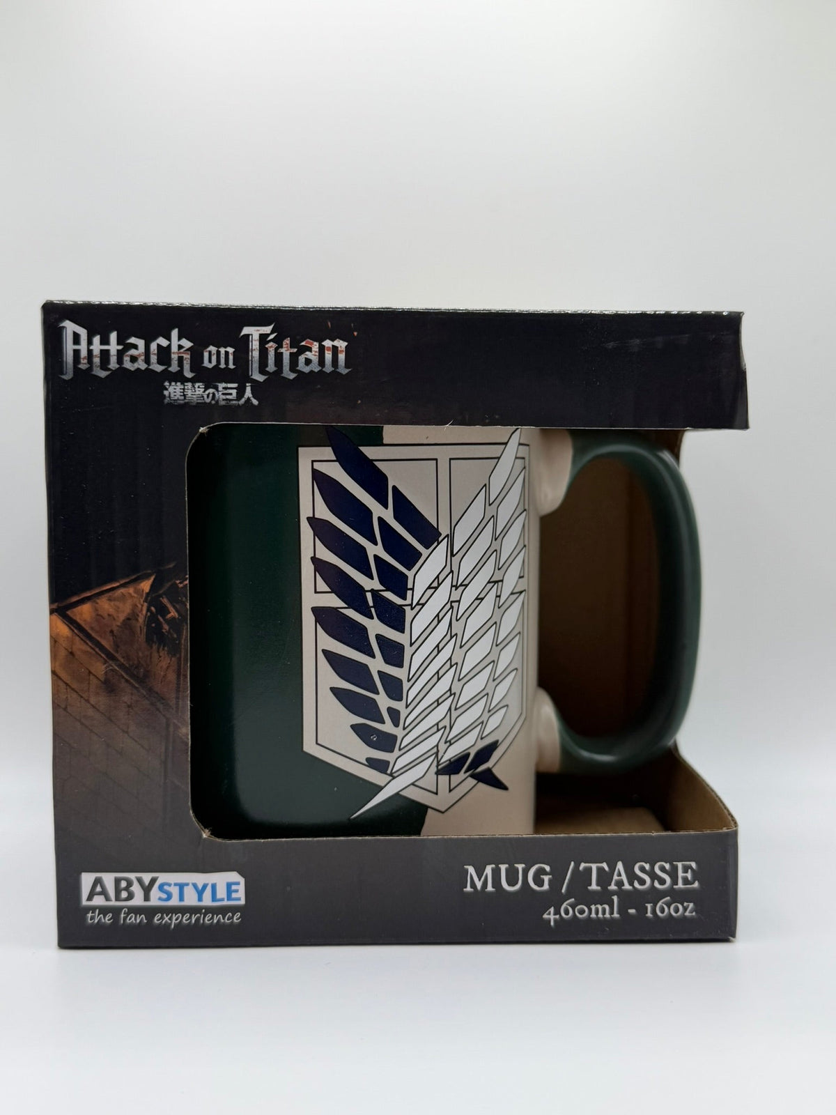 Taza Emblema Cuerpo de Exploración 460 ml – Ataque a los Titanes – ABYstyle