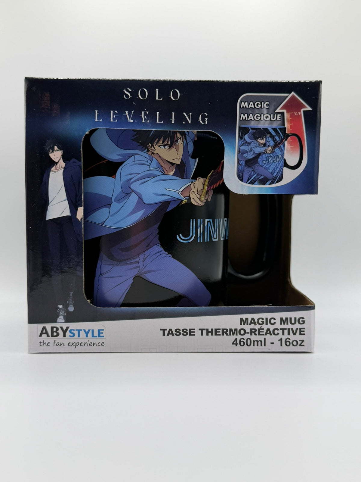 Taza Térmica Jinwoo e Igris 460 ml – Solo Leveling – ABYstyle