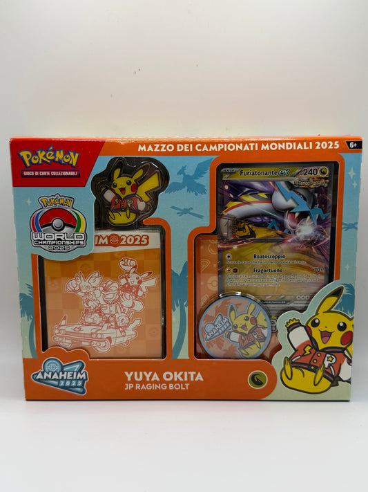 Pokémon TCG: 2025 World Championships Deck - Yuya Okita "JP Raging Bolt" (Mazzo dei Campionati Mondiali 2025 - Anaheim)