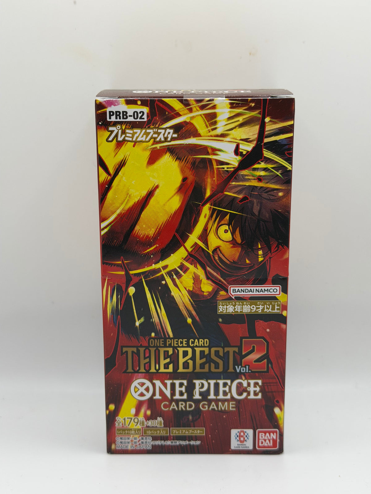 One Piece TCG: Japanese Premium Booster - The Best Vol. 2 Booster Box (PRB-02 - ONE PIECE CARD THE BEST Vol.2 / Monkey D. Luffy)