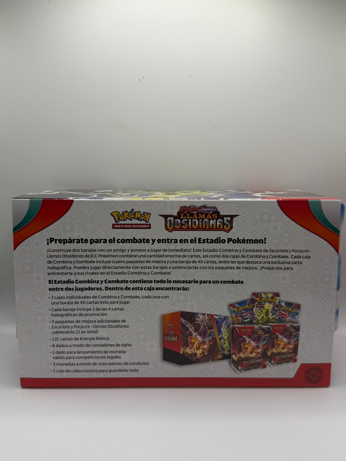 Pokémon TCG: Scarlet & Violet - Obsidian Flames Build & Battle Stadium (Estadio Combina y Combate - Llamas Obsidianas)