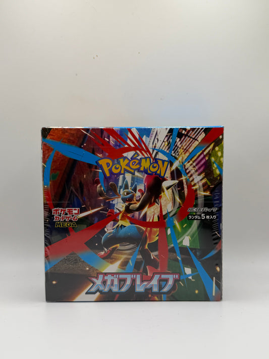 Pokémon TCG: Japanese Mega Brave Booster Box (M1 - Mega Lucario)