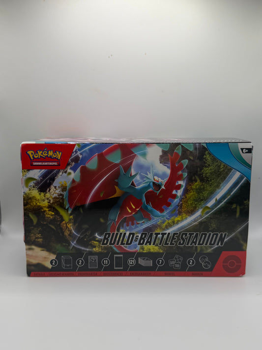Pokémon TCG: Scarlet & Violet - Paradox Rift Build & Battle Stadium (Build & Battle Stadion - Karmesin & Purpur: Paradoxrift)