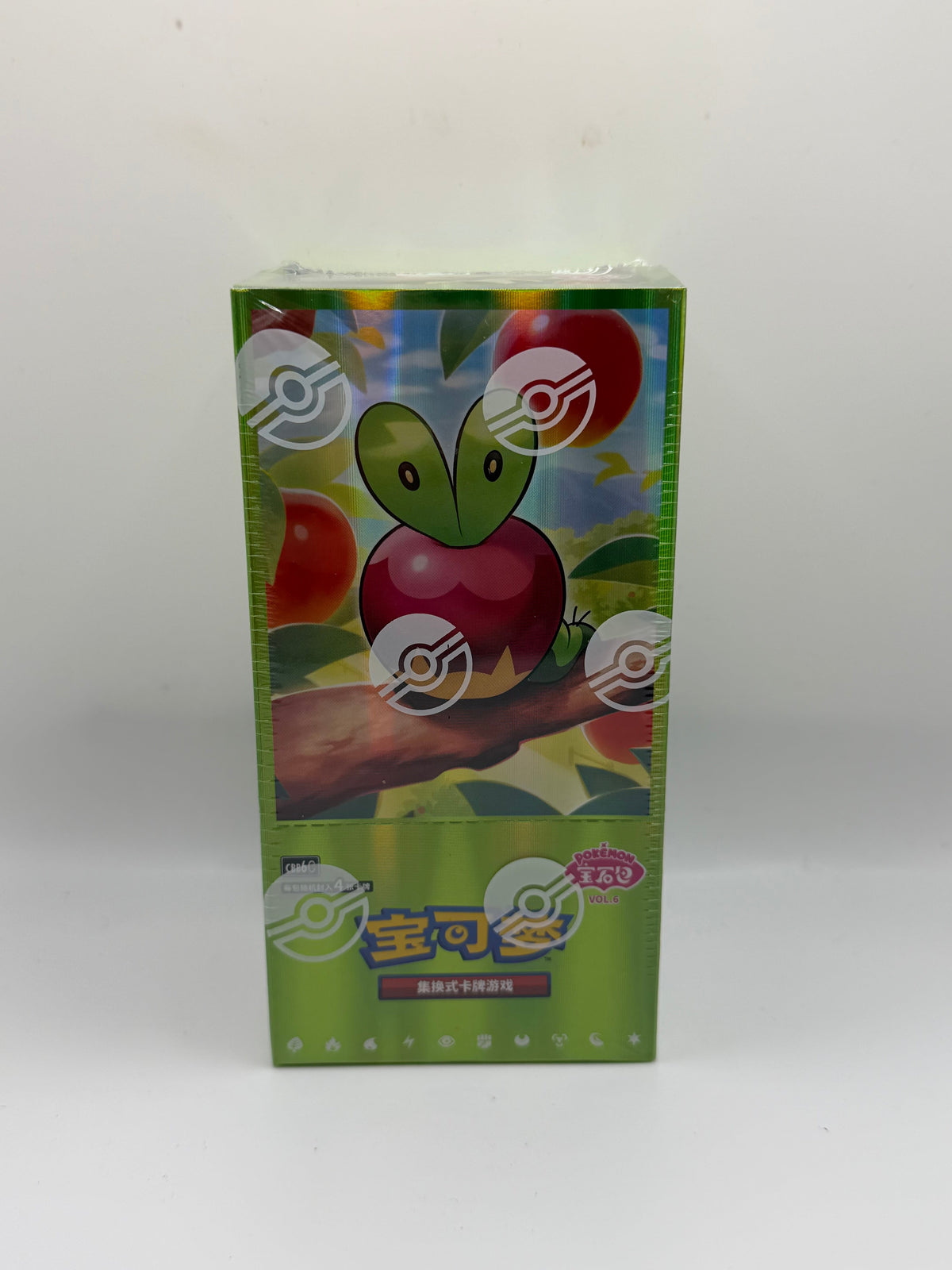 Pokémon TCG: Simplified Chinese Gem Pack Vol. 6 Booster Box (Applin / CBB6)