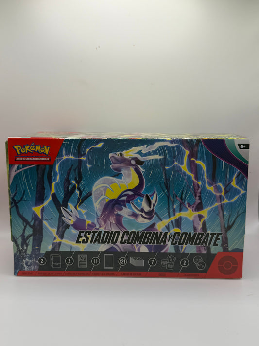 Pokémon TCG: Scarlet & Violet - Miraidon Build & Battle Stadium (Estadio Combina y Combate - Escarlata y Púrpura)