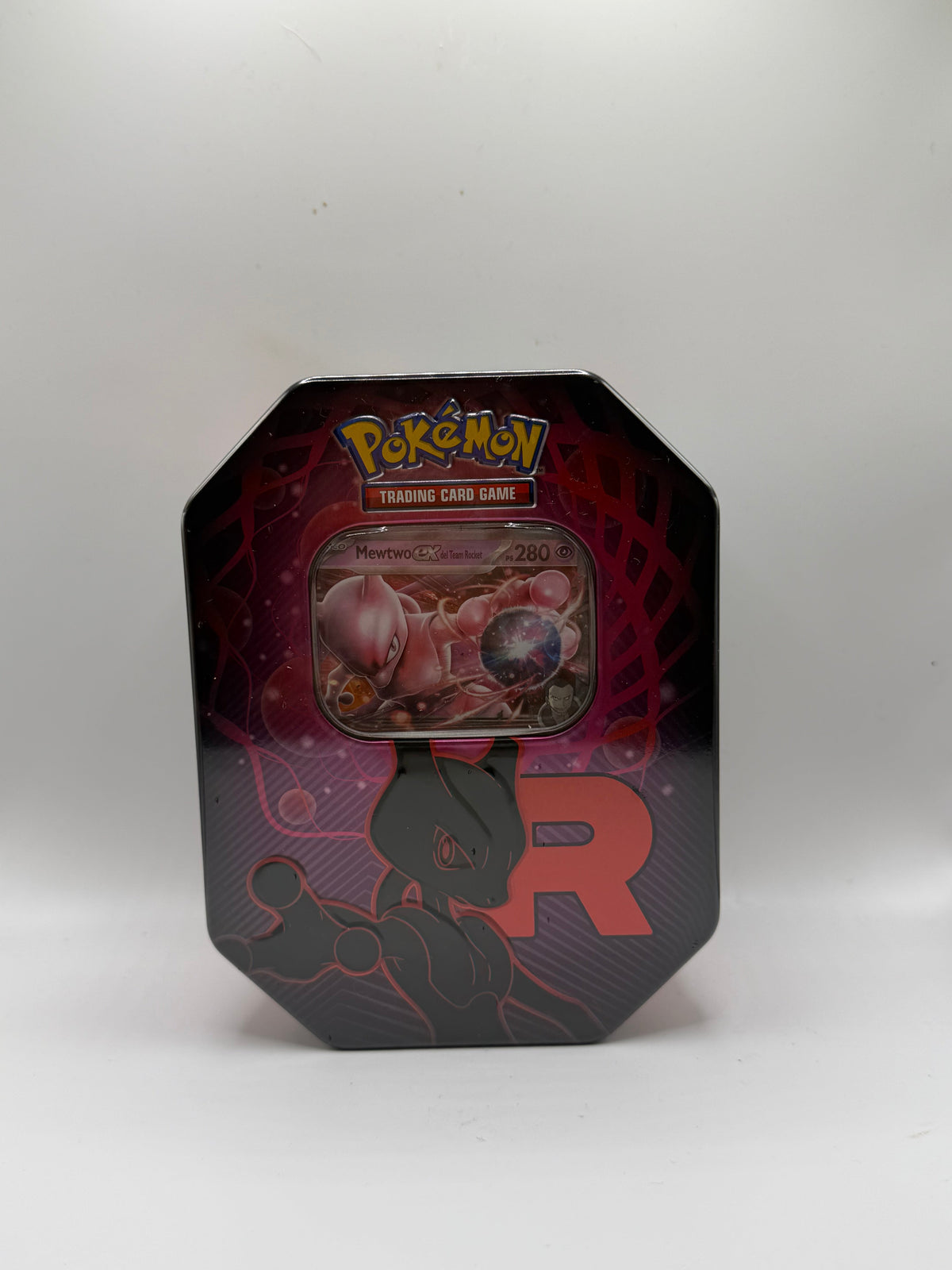 Pokémon TCG: Team Rocket Tin - Team Rocket's Mewtwo ex (Lata Team Rocket)