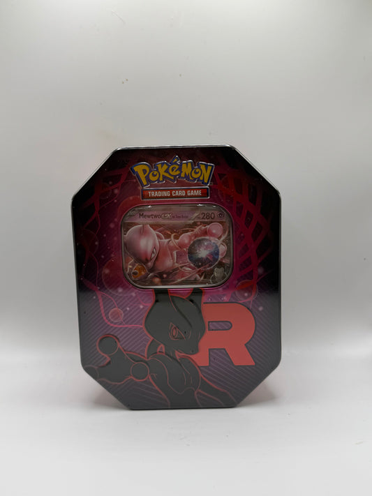 Pokémon TCG: Team Rocket Tin - Team Rocket's Mewtwo ex (Lata Team Rocket)