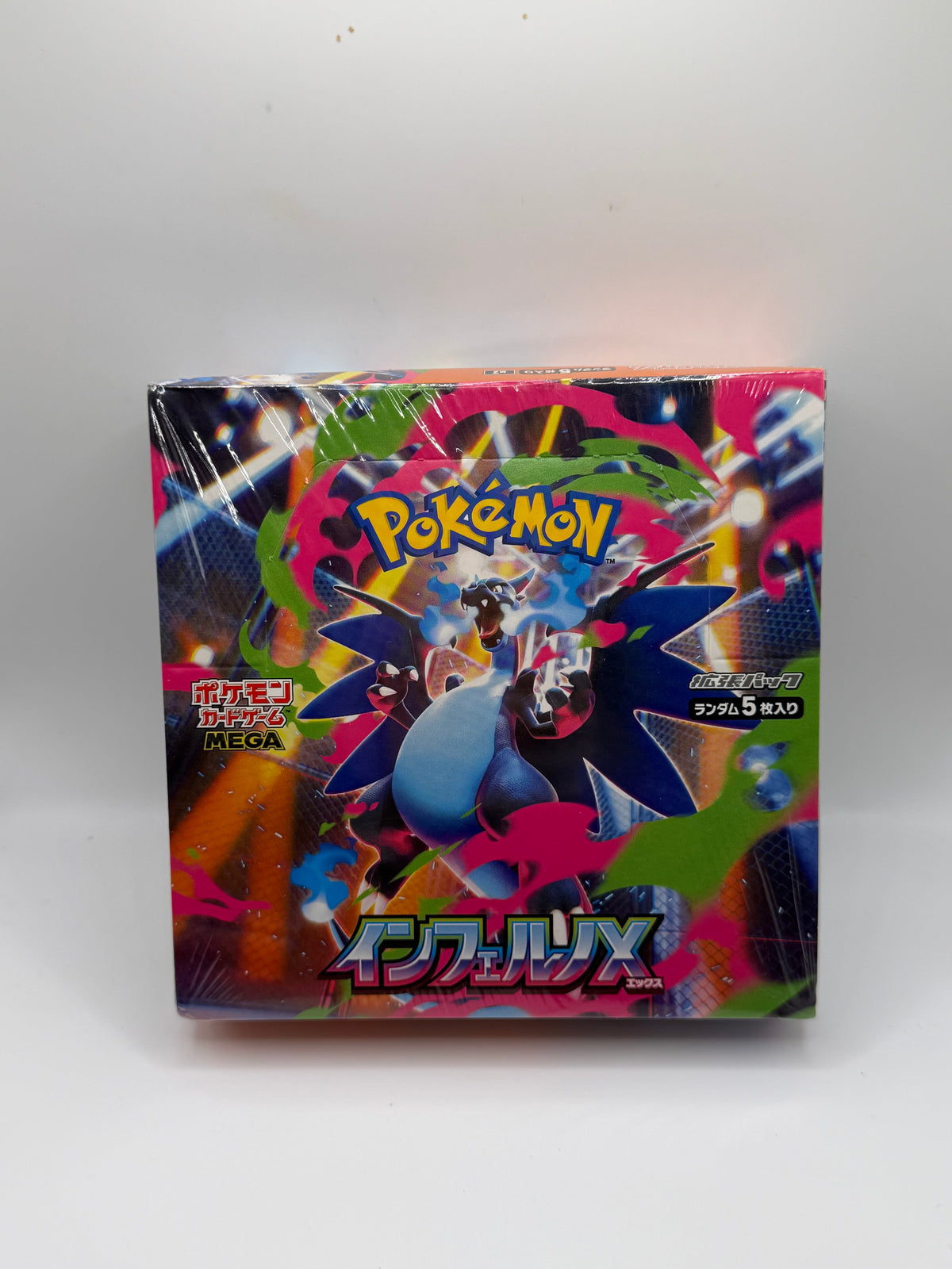 Pokémon TCG Japanese: MEGA Expansion Pack - Inferno X Booster Box (M2) - Mega Charizard X ex