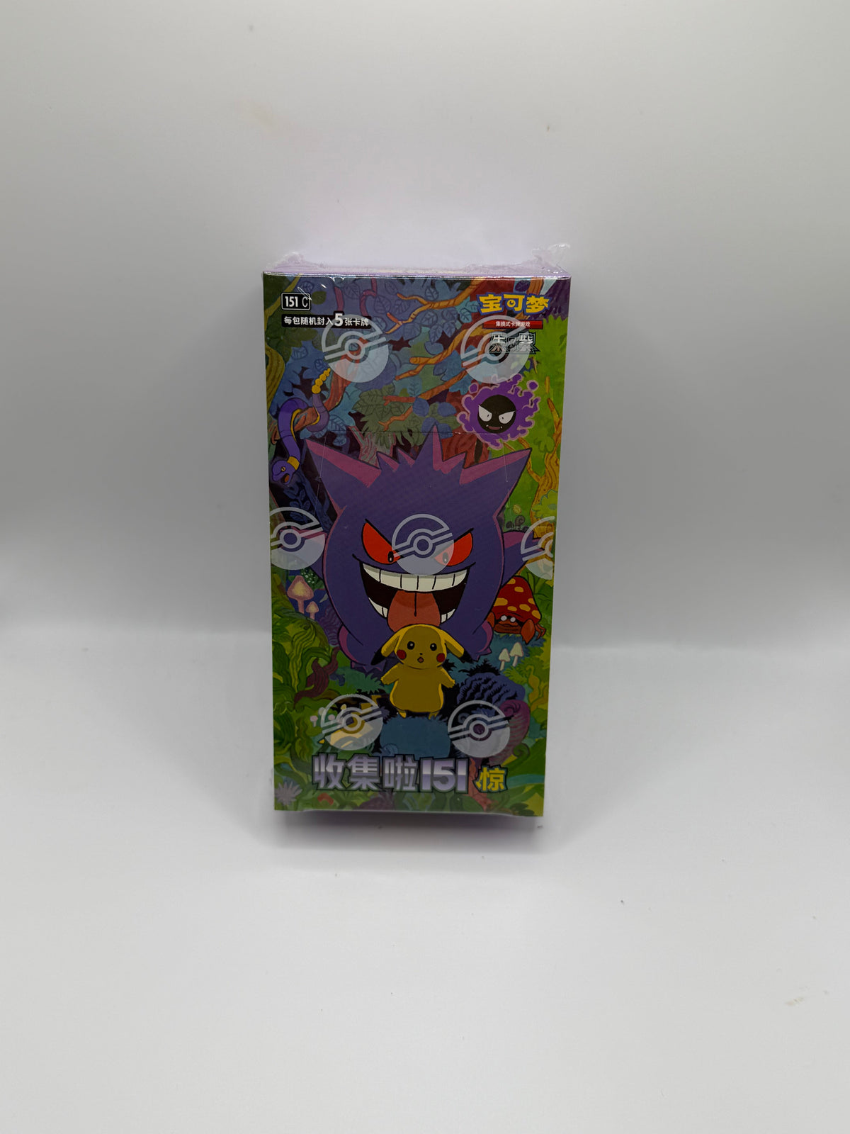 Pokémon TCG Simplified Chinese: Collect 151 - Shock Booster Box (151 C) - Gengar