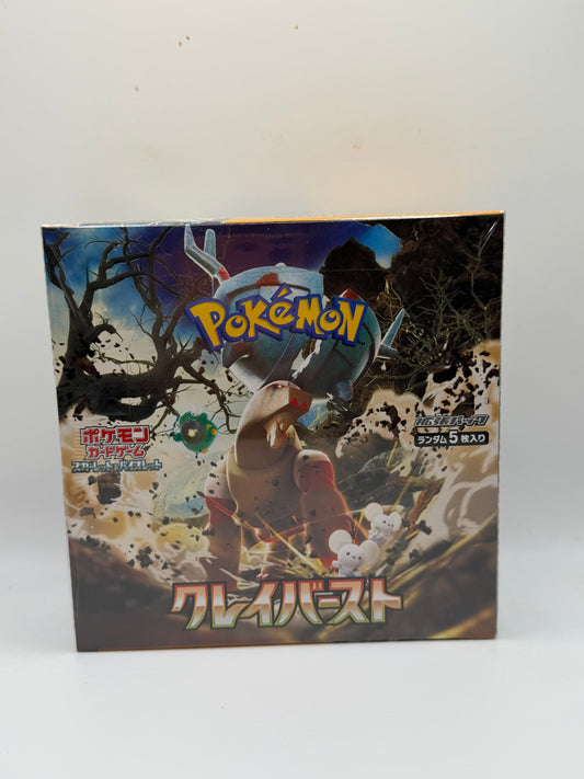 Pokémon Trading Card Game: Scarlet & Violet Series - Clay Burst Booster Box (sv2D)