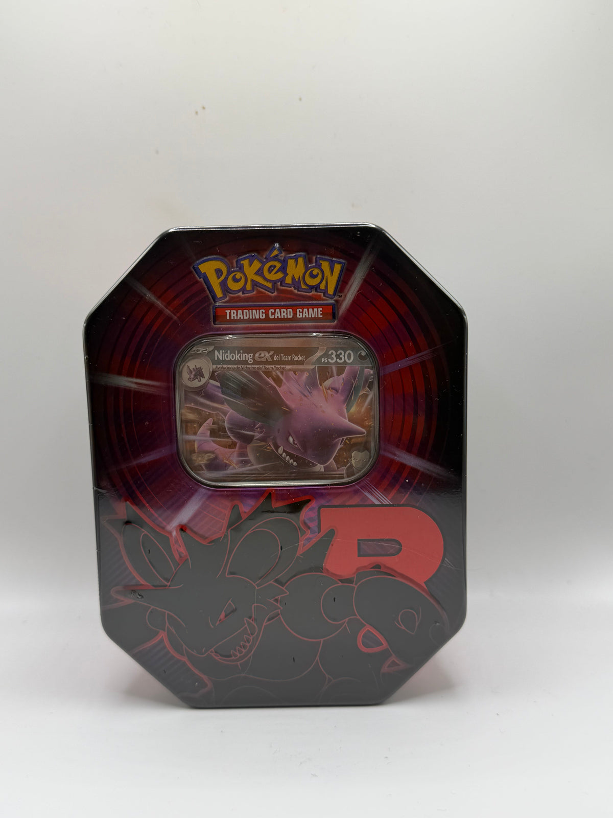 Pokémon TCG: Team Rocket Tin - Team Rocket's Nidoking ex (Lata Team Rocket)