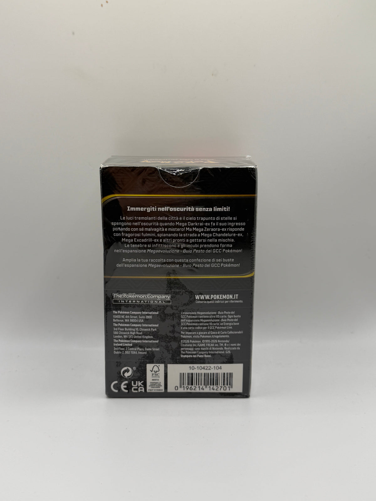 Pokémon TCG: Mega Evolution - Pitch Black Booster Bundle (Confezione di Buste Megaevoluzione - Buio Pesto)