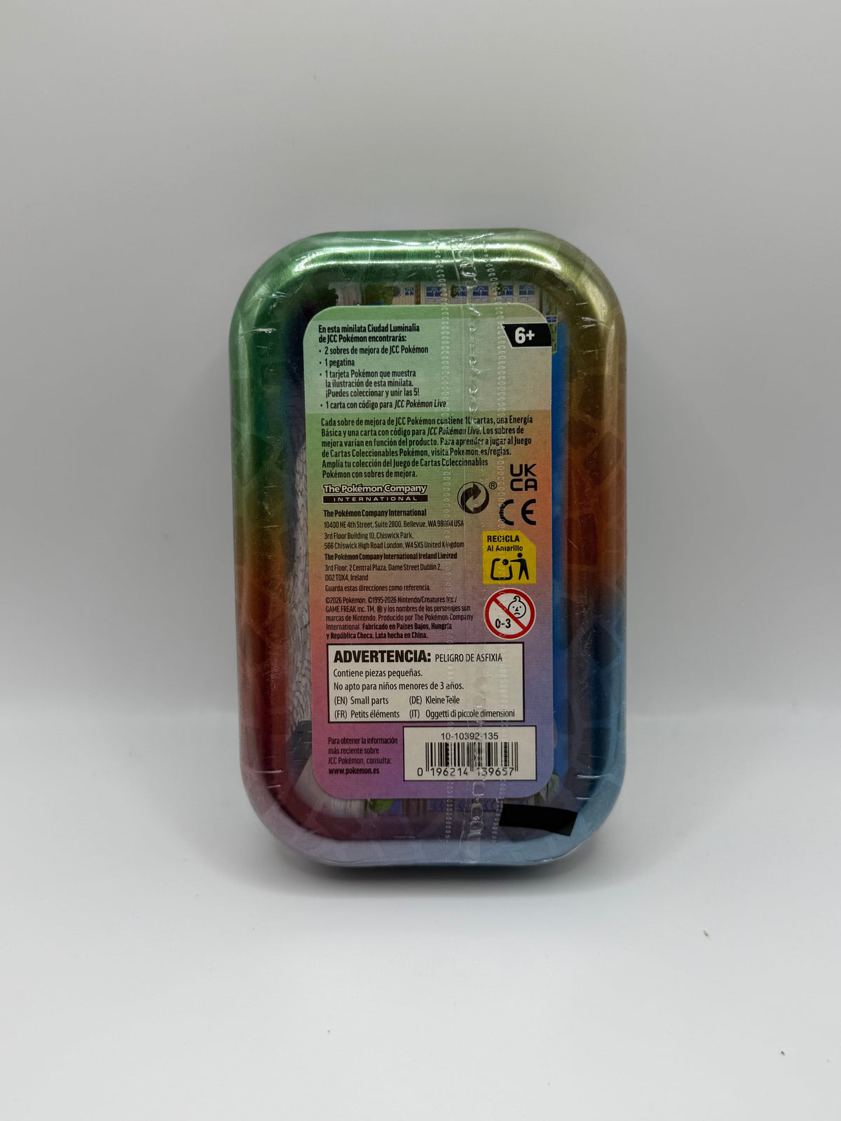 Pokémon TCG: Mini Tin - Lumiose City / Iron Valiant & Goomy (Minilata Ciudad Luminalia)