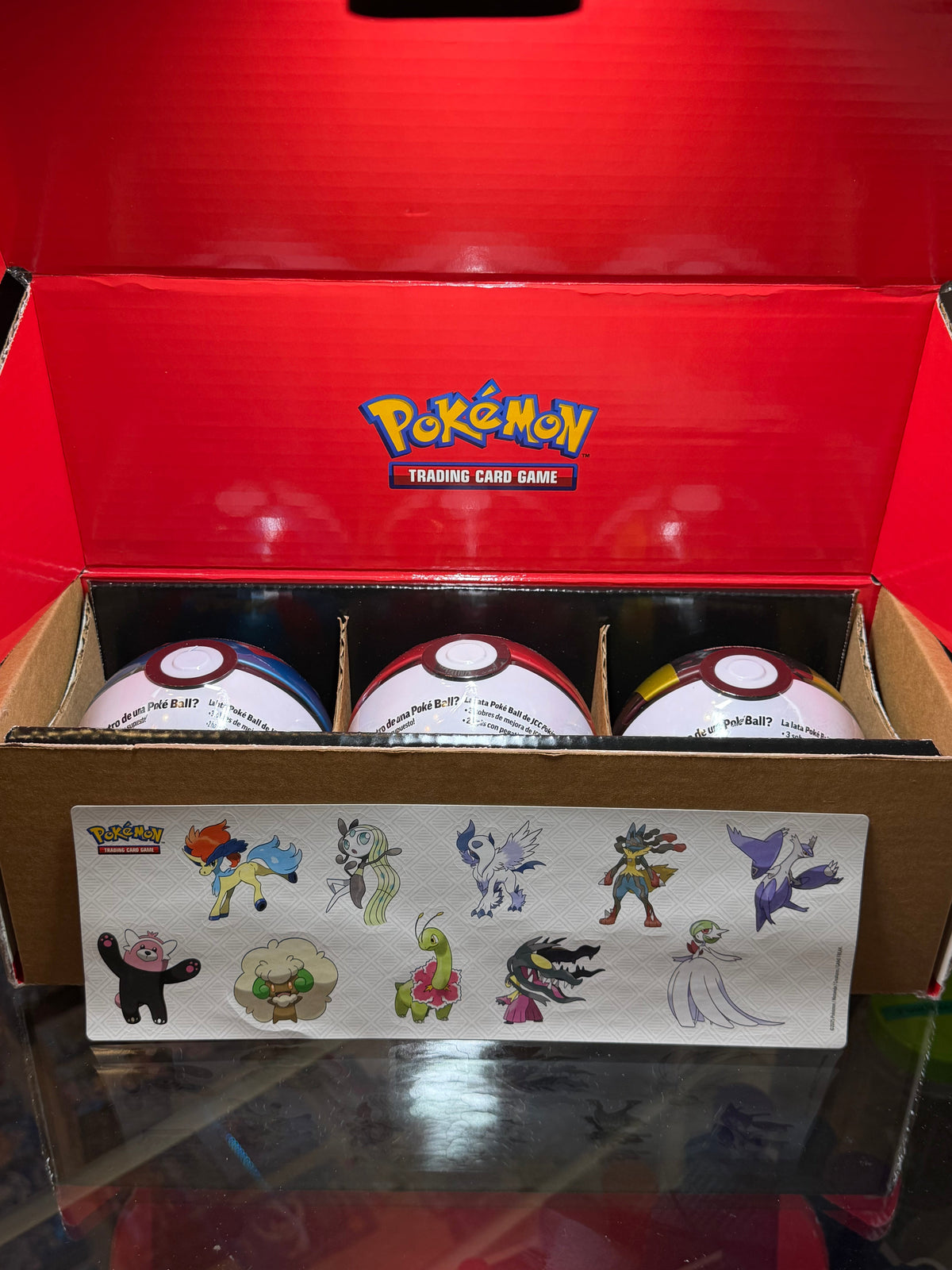 Pokémon TCG: Poké Ball Tin 3-Pack Bundle (Great Ball, Poké Ball & Ultra Ball)