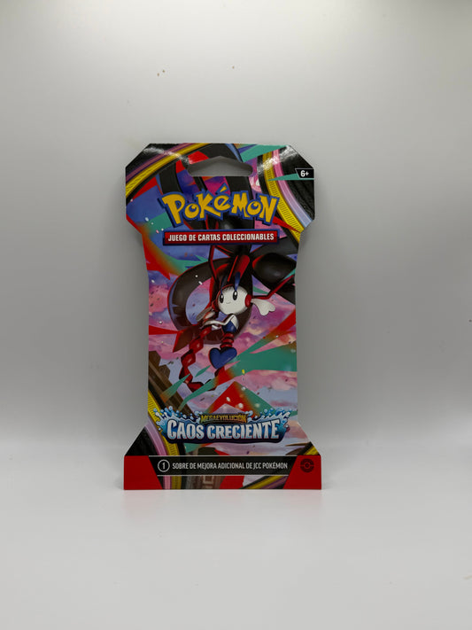 Pokémon TCG: Sleeved Booster Pack - Megaevolution Caos Creciente (Magearna)