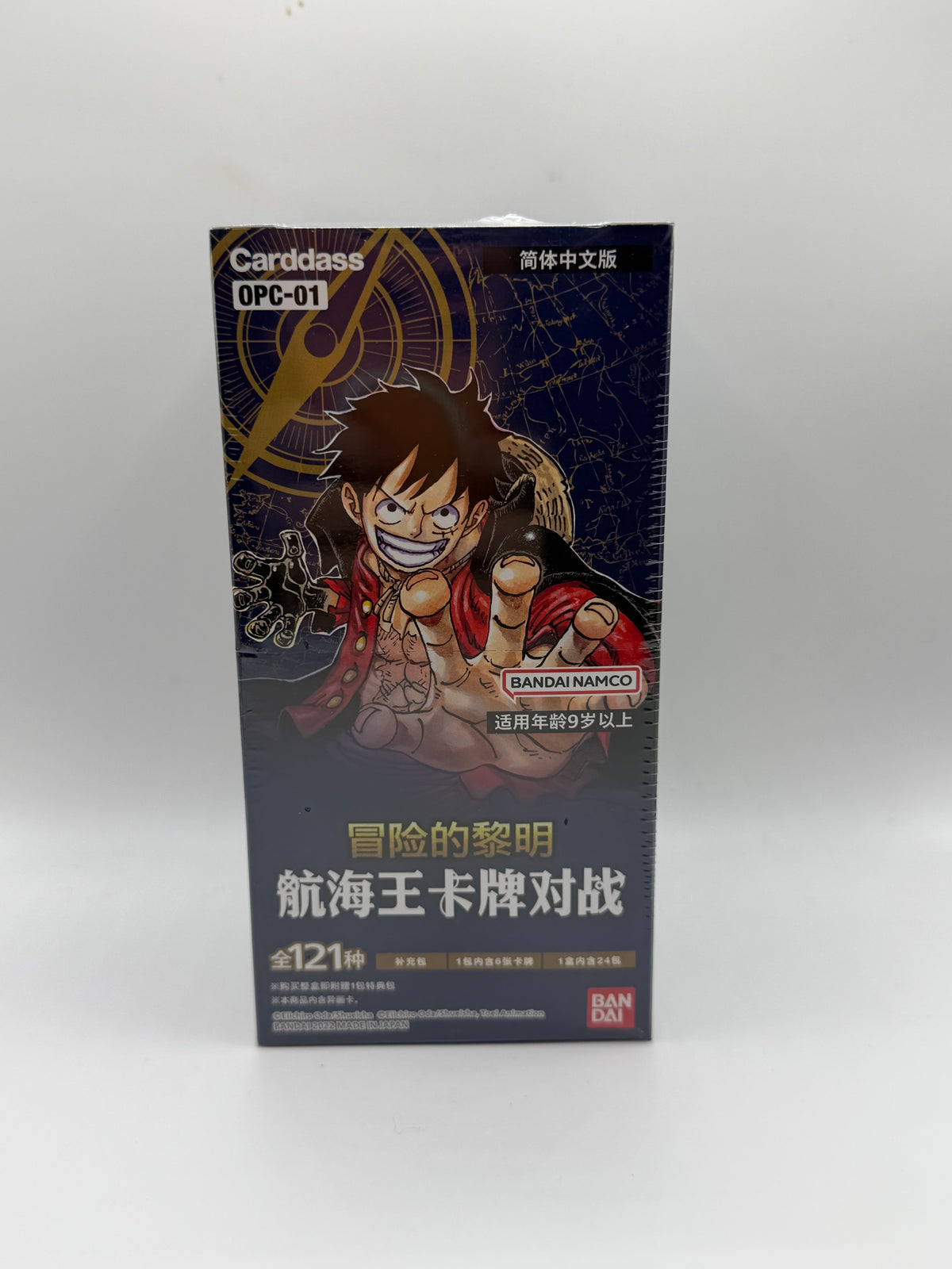 One Piece TCG: Simplified Chinese Romance Dawn Booster Box (OPC-01 - 冒险的黎明 / Monkey D. Luffy)