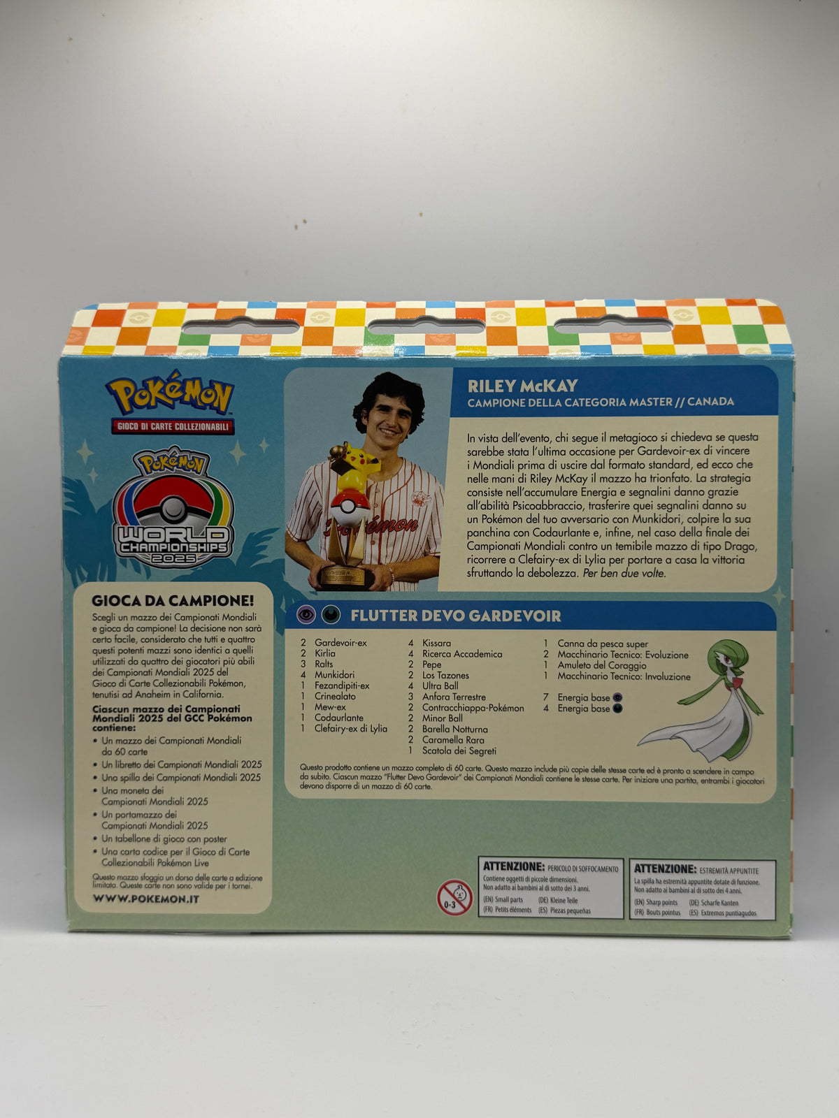 Pokémon TCG: 2025 World Championships Deck - Riley McKay "Flutter Devo Gardevoir" (Mazzo dei Campionati Mondiali 2025 - Anaheim)