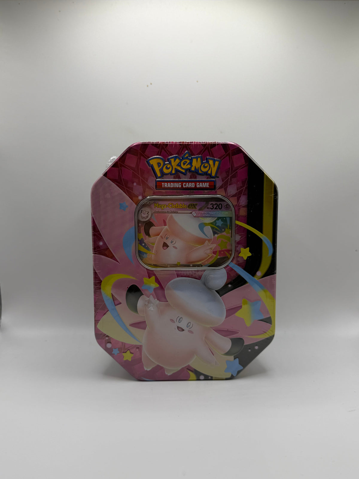 Pokémon TCG: Mega-Clefable-ex Tin (Lata Megaluz Lunar)