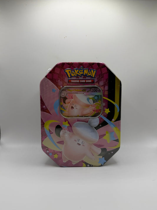 Pokémon TCG: Mega-Clefable-ex Tin (Lata Megaluz Lunar)