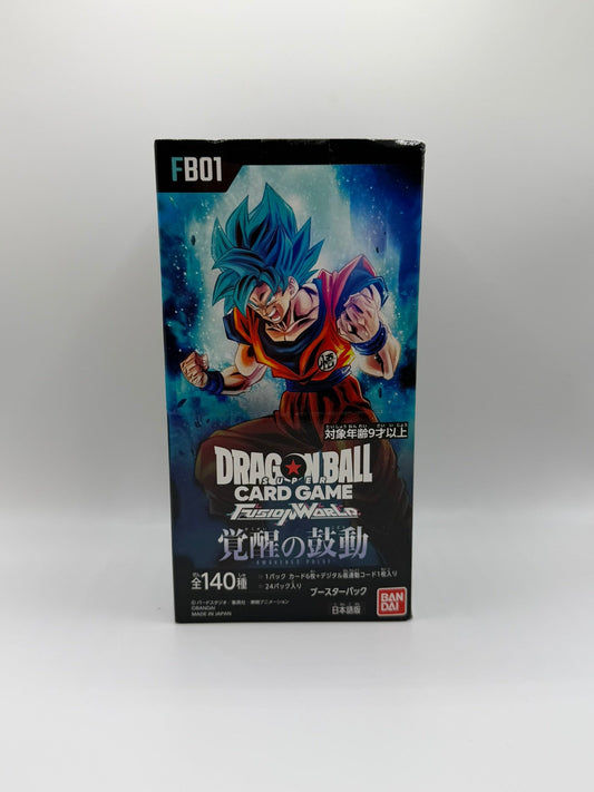 Dragon Ball Super Card Game Fusion World – FB01 Awakened Pulse | Caja de 24 Sobres (Japonés)