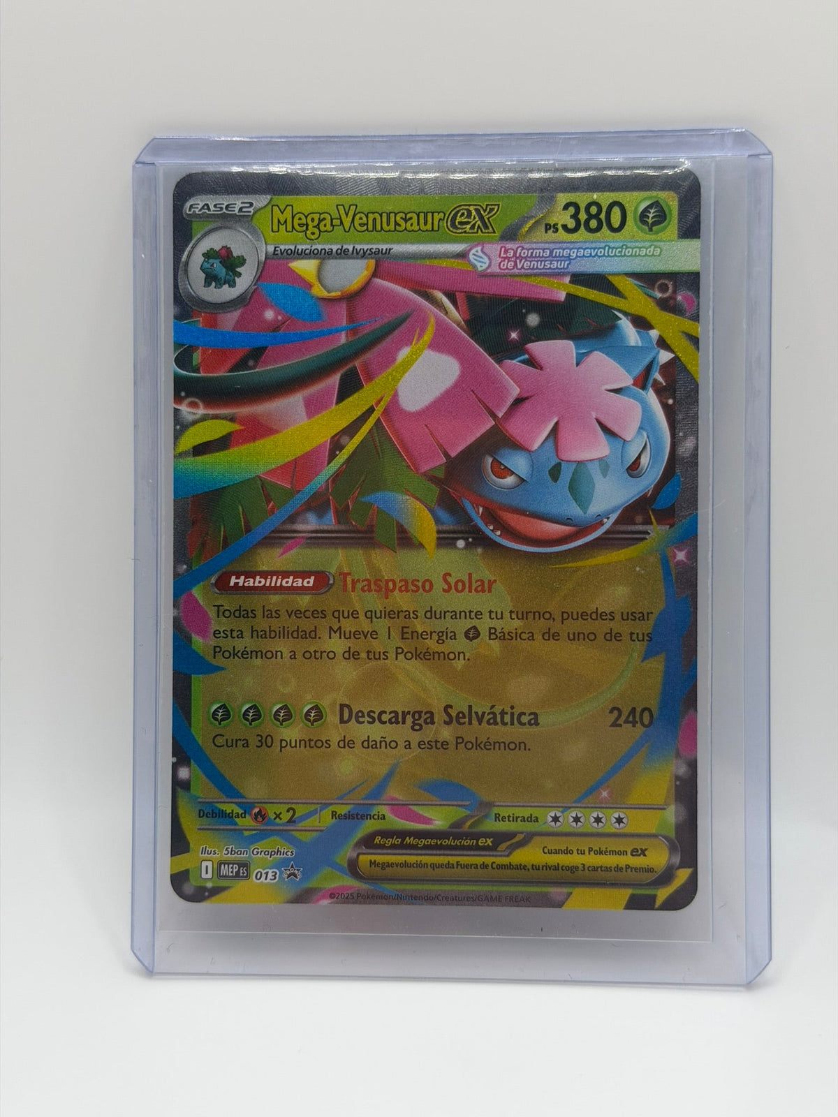 Pokémon TCG – Mega-Venusaur ex 013 | Promo MEP (Español)