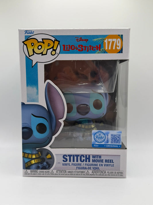 Funko Pop! Stitch con rollo de película #1779 – Lilo & Stitch – Special Edition