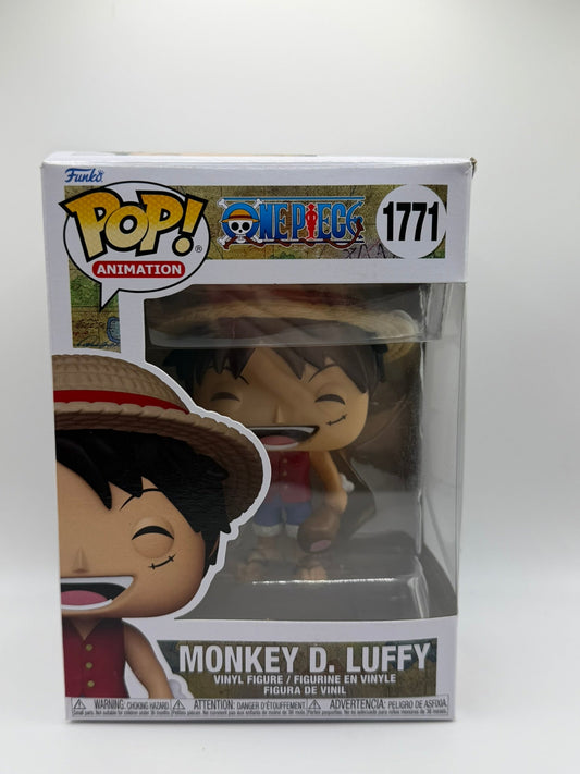 Funko Pop! Monkey D. Luffy con carne #1771 – One Piece